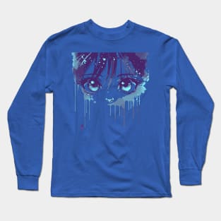 Manga Eyes Long Sleeve T-Shirt